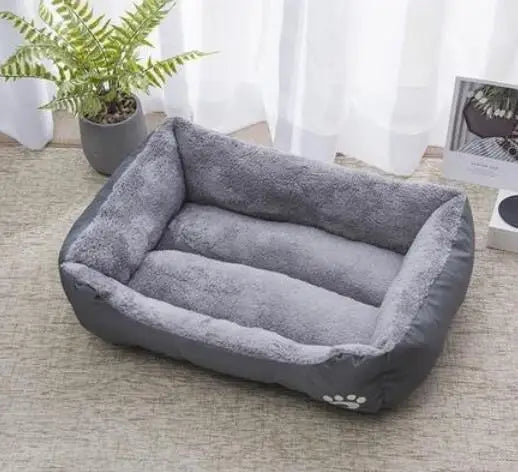 Warm Bone Pet Dogs Bed Washable House Cat Puppy Cotton Kennel Mat Soft Nest Dog Baskets Pet Products For Small Medium Large Dog