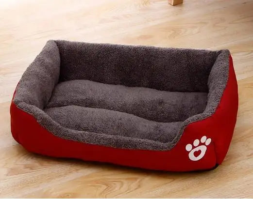 Warm Bone Pet Dogs Bed Washable House Cat Puppy Cotton Kennel Mat Soft Nest Dog Baskets Pet Products For Small Medium Large Dog