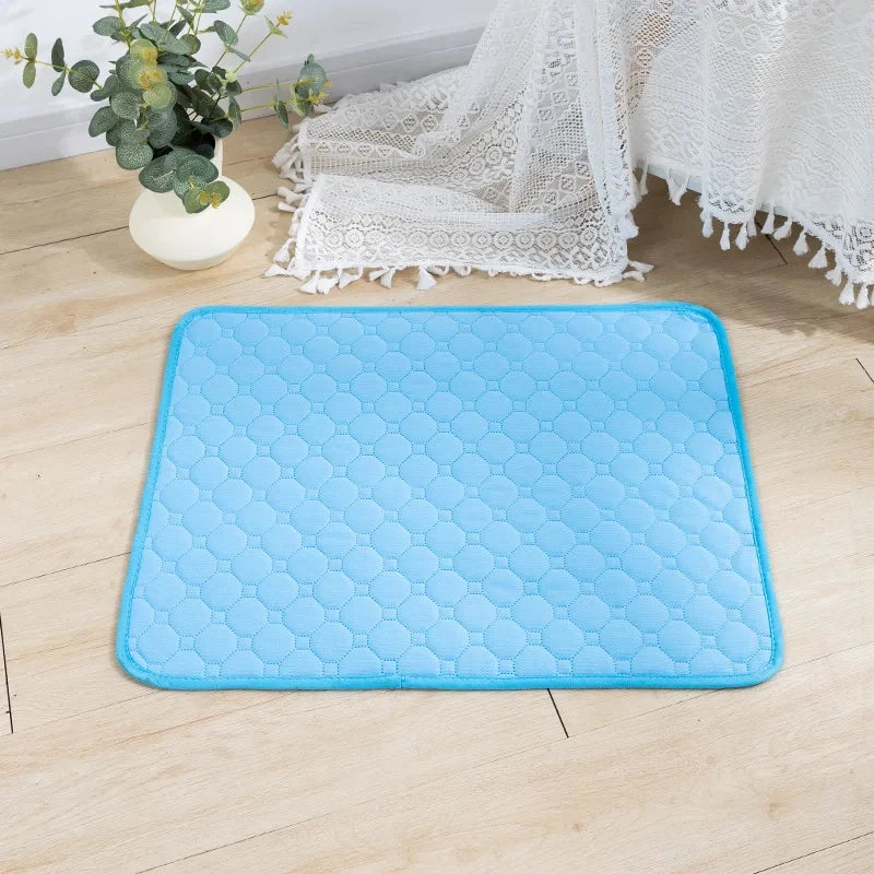 Washable Reusable Pet Pee Pad - Four-Layer Waterproof Dog Training Pad Pet Bed Urine Mat for Pet Car Seat Cover Pet Accessory