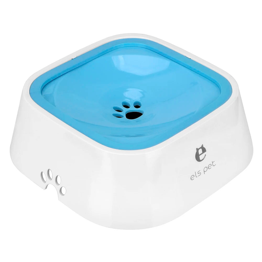 Slow Water Feeder Dispenser Dog Supplies Carried Floating Bowl Anti-Overflow Pet Fountain Cat Dog Water Bowl 1.5L