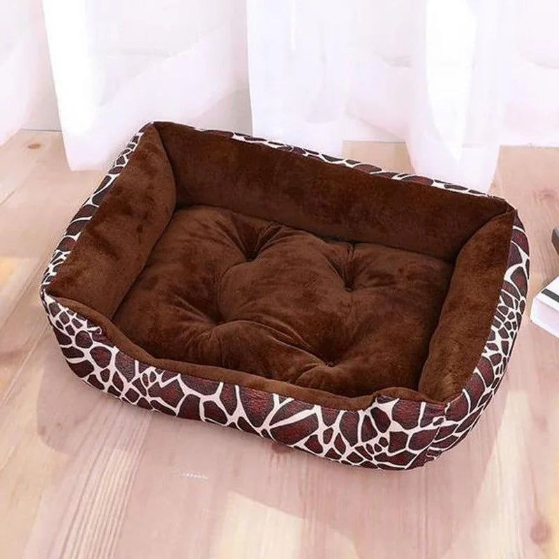 Warm Bone Pet Dogs Bed Washable House Cat Puppy Cotton Kennel Mat Soft Nest Dog Baskets Pet Products For Small Medium Large Dog