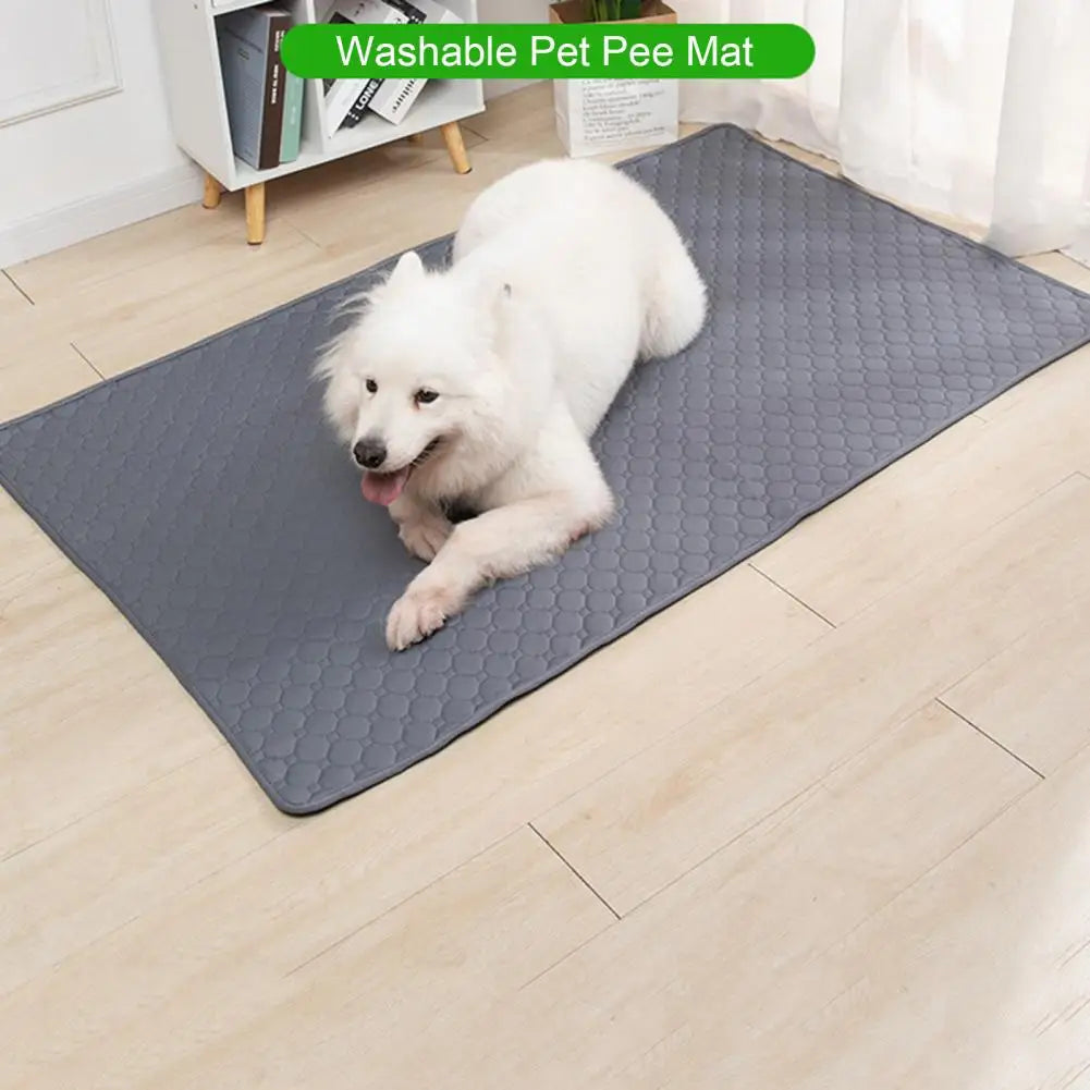 Car Travel Pet Pad Reusable Washable Pet Training Pads for Dogs Super Absorbent Pee Mat with Non-slip Grip Portable for Small