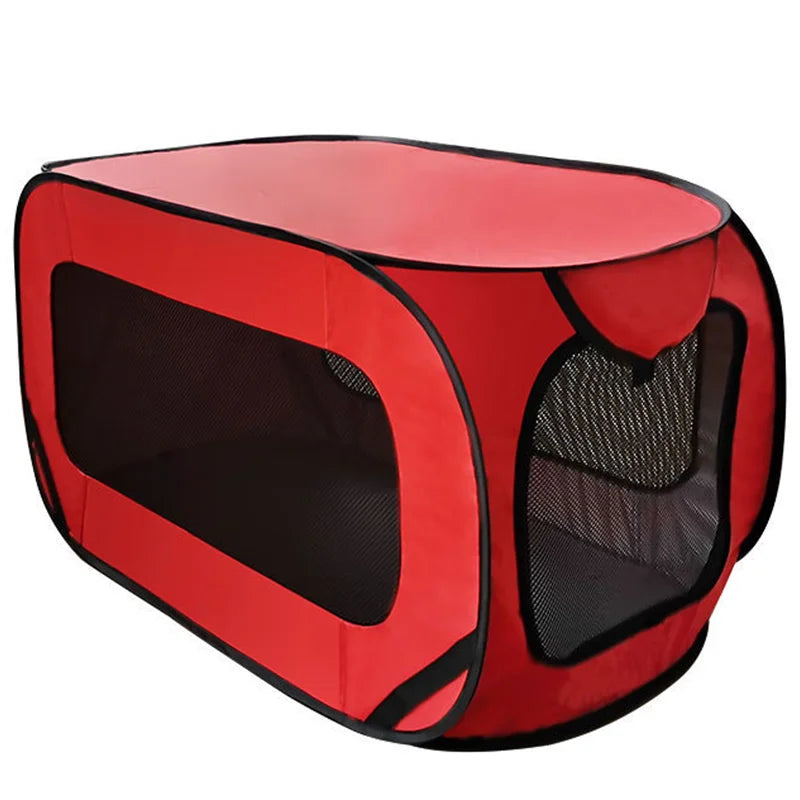 Large Dog Bed Pop Up Dog Kennel Indoor and Outdoor Crate for Pets Portable Car mounted kennel Cat Bed Collection 36"