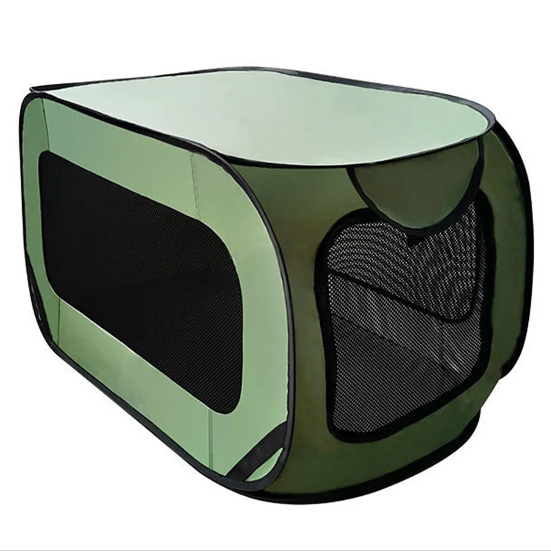 Large Dog Bed Pop Up Dog Kennel Indoor and Outdoor Crate for Pets Portable Car mounted kennel Cat Bed Collection 36"