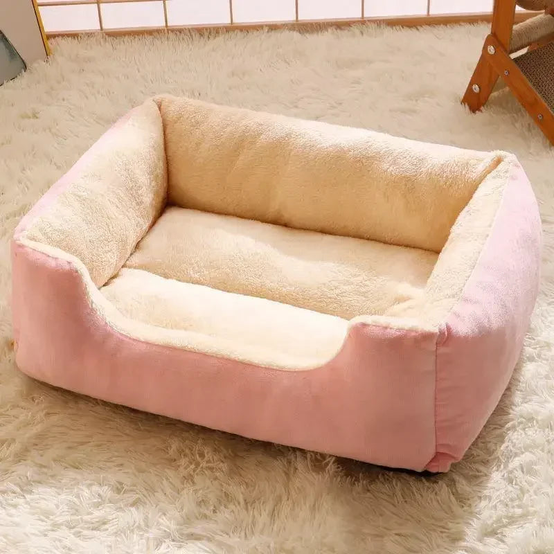 Cozy Cartoon Cat Cave Bed - Keep Your Kitten Warm And Snug In This Cute Pet House Accessory Habitats Basket House Beds