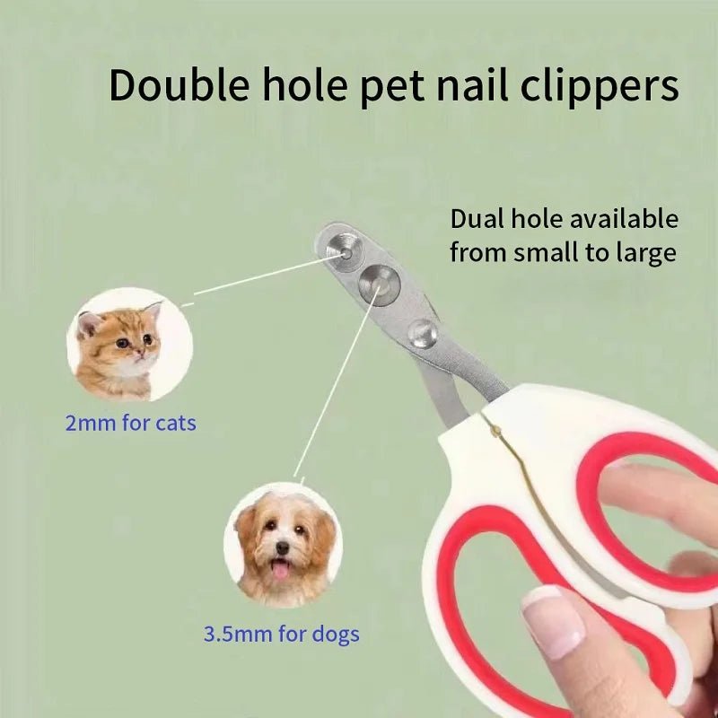 Professional Cat Nail Clippers for Small Dog Stainless Steel Puppy Claws Cutter Pet Nail Grooming Clippers Trimmer by Furry Buddy | Best Price Online