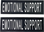 Reflective Service Dog in Training Patches with Hook Backing for Service Animal Vests /Harnesses Large (6 X 2) Inch by Furry Buddy | Best Price Online