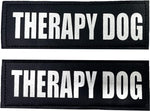 Reflective Service Dog in Training Patches with Hook Backing for Service Animal Vests /Harnesses Large (6 X 2) Inch by Furry Buddy | Best Price Online