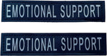 Reflective Service Dog in Training Patches with Hook Backing for Service Animal Vests /Harnesses Large (6 X 2) Inch by Furry Buddy | Best Price Online