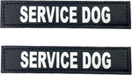 Reflective Service Dog in Training Patches with Hook Backing for Service Animal Vests /Harnesses Large (6 X 2) Inch by Furry Buddy | Best Price Online