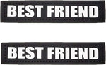 Reflective Service Dog in Training Patches with Hook Backing for Service Animal Vests /Harnesses Large (6 X 2) Inch by Furry Buddy | Best Price Online